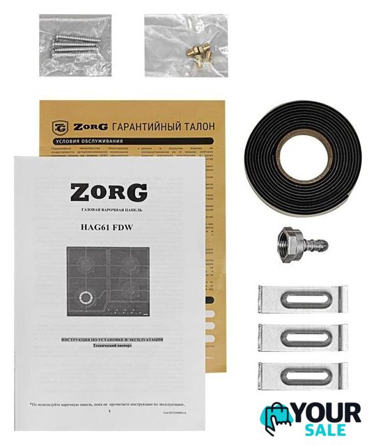 Варочная панель ZorG HAG61 FDW black - Изображение №8 — Интернет-магазин Your Sale