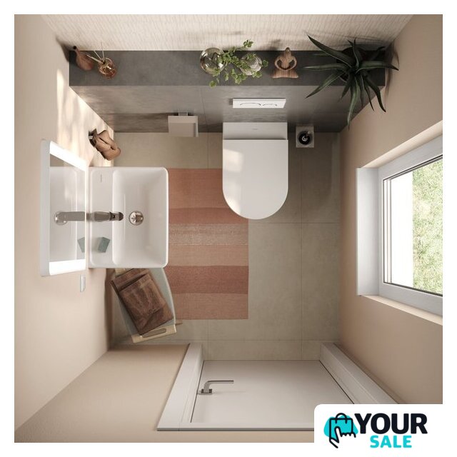 Умывальник Hansgrohe Xanuia Q 50 60131450 - Изображение №5 — Интернет-магазин Your Sale