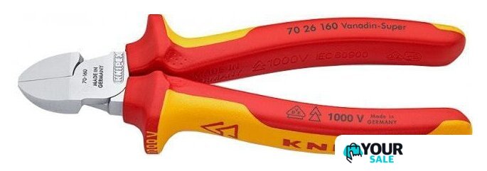 Кусачки боковые (бокорезы) Knipex 7026160 - Изображение №1 — Интернет-магазин Your Sale
