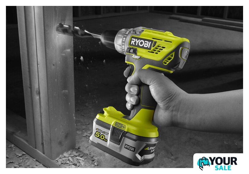 Дрель-шуруповерт Ryobi R18DD3-0 5133002889 (без АКБ) - Изображение №3 — Интернет-магазин Your Sale