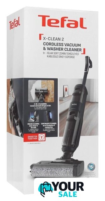 Вертикальный моющий пылесос Tefal X-Clean 2 2в1 GF2251F3 - Изображение №11 — Интернет-магазин Your Sale