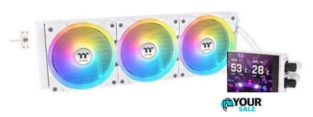 Система жидкостного охлаждения для процессора Thermaltake MAGFloe 360 Ultra ARGB Sync Snow Edition CL-W433-PL12SW-A - Изображение №1 — Интернет-магазин Your Sale