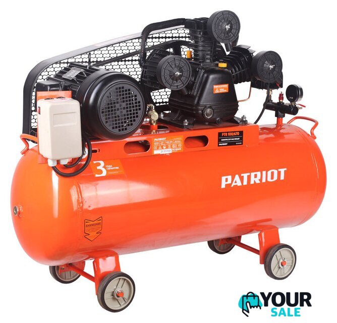 Компрессор Patriot PTR 100-670 - Изображение №1 — Интернет-магазин Your Sale