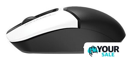 Мышь A4Tech Fstyler FB12 (белый/черный) - Изображение №3 — Интернет-магазин Your Sale