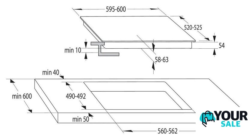 Варочная панель Gorenje GI6421BX - Изображение №8 — Интернет-магазин Your Sale