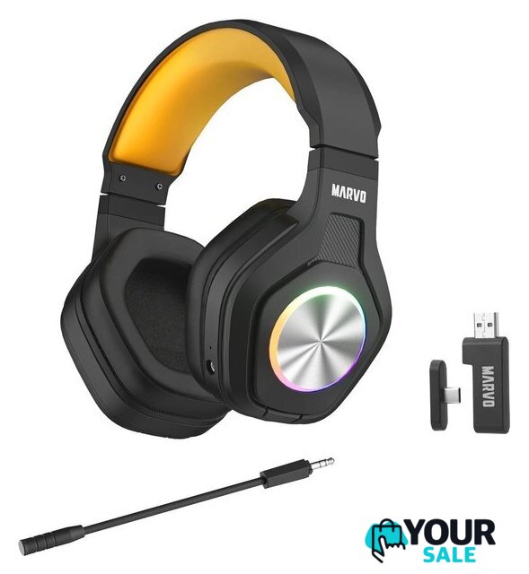 Наушники Marvo Pulz 80W HG9084W - Изображение №2 — Интернет-магазин Your Sale