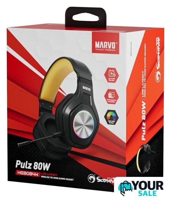 Наушники Marvo Pulz 80W HG9084W - Изображение №6 — Интернет-магазин Your Sale