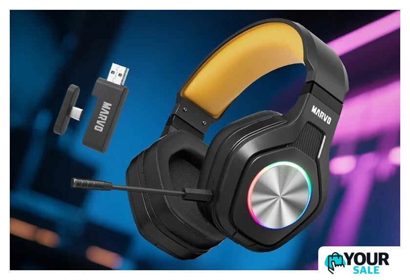 Наушники Marvo Pulz 80W HG9084W - Изображение №8 — Интернет-магазин Your Sale