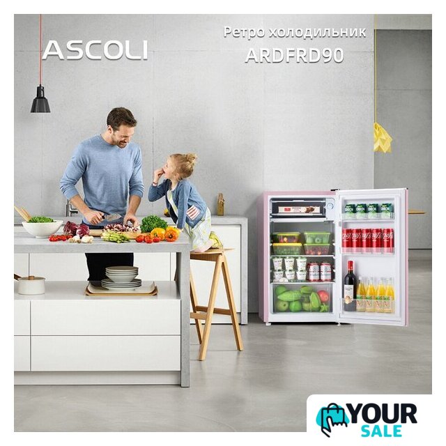 Однокамерный холодильник Ascoli ADFRD90 - Изображение №4 — Интернет-магазин Your Sale