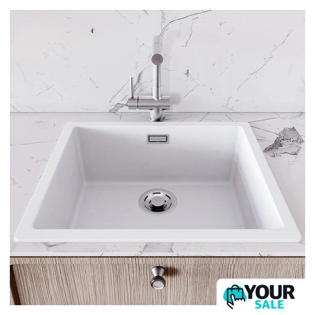 Кухонная мойка Globalo Aurilio 60.1 White Clean Tech - Изображение №3 — Интернет-магазин Your Sale
