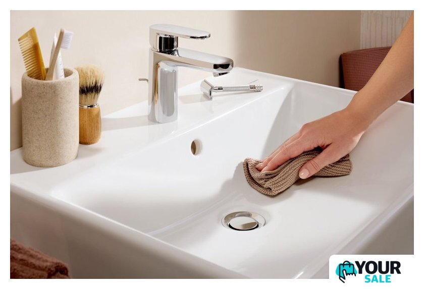 Умывальник Hansgrohe Xanuia Q 60 60133450 - Изображение №5 — Интернет-магазин Your Sale