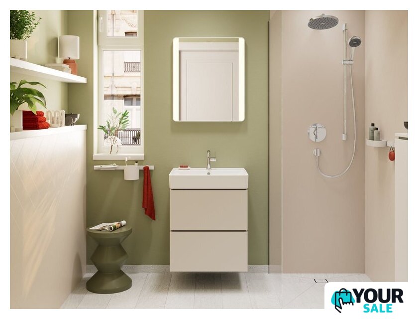 Умывальник Hansgrohe Xanuia Q 60 60133450 - Изображение №14 — Интернет-магазин Your Sale