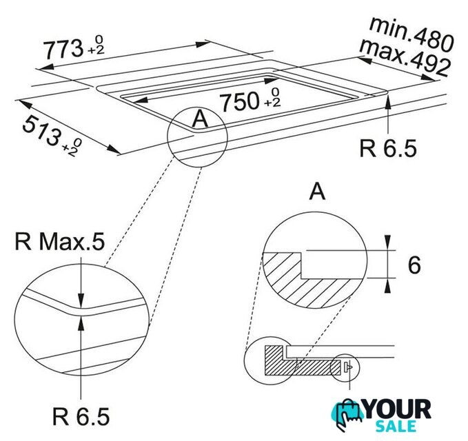 Варочная панель Franke FSM 804 I B BK - Изображение №2 — Интернет-магазин Your Sale
