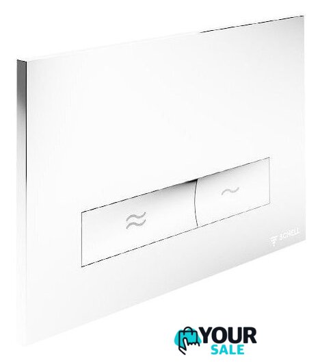 Панель смыва Schell Konkav (белый) 031221599 - Изображение №1 — Интернет-магазин Your Sale