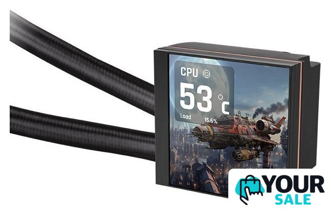 Система жидкостного охлаждения для процессора Thermaltake MAGFloe 420 Ultra ARGB Sync CL-W451-PL14SW-A - Изображение №3 — Интернет-магазин Your Sale