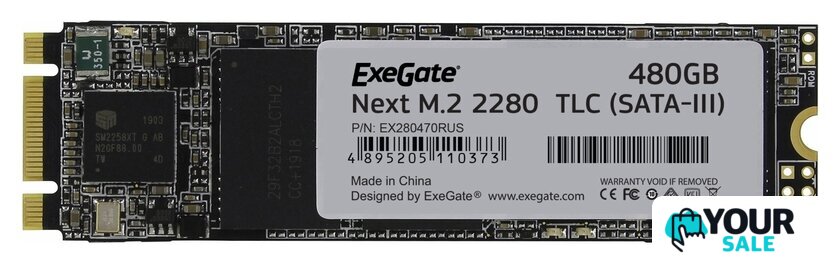 SSD ExeGate Next 480GB EX280470RUS - Изображение №1 — Интернет-магазин Your Sale