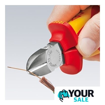 Кусачки боковые (бокорезы) Knipex 70 06 180 - Изображение №3 — Интернет-магазин Your Sale