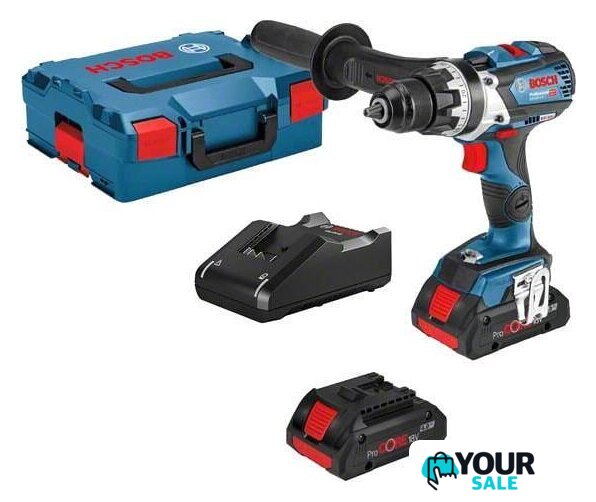 Дрель-шуруповерт Bosch GSR 18V-110 C Professional 06019G010C (с 2-мя АКБ, кейс) - Изображение №1 — Интернет-магазин Your Sale
