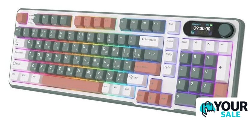 Клавиатура Royal Kludge RK-S98 RGB Camping (RK Brown) - Изображение №3 — Интернет-магазин Your Sale