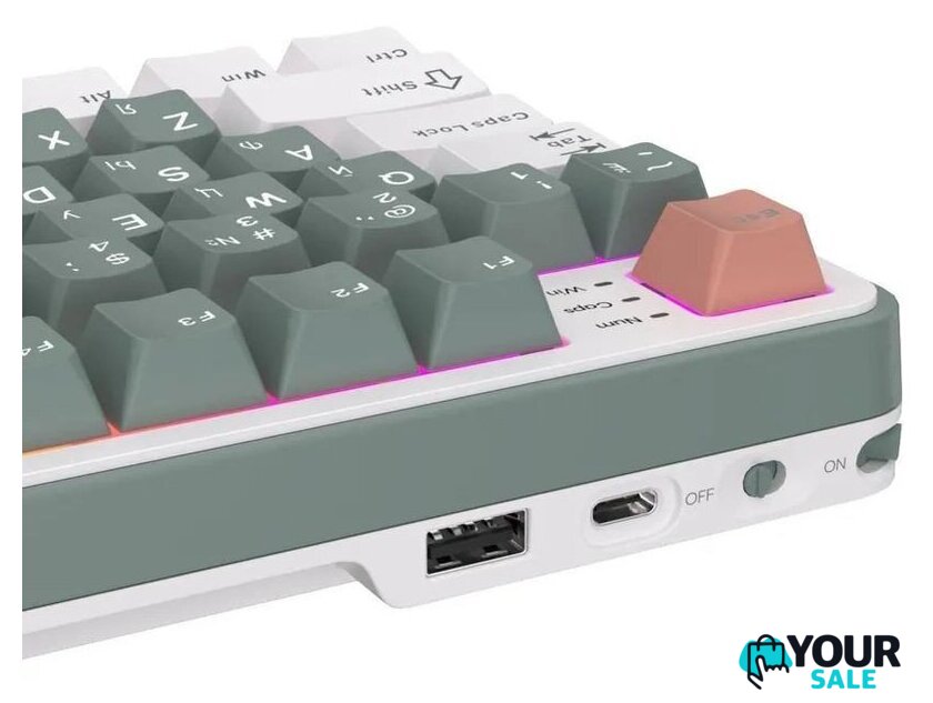 Клавиатура Royal Kludge RK-S98 RGB Camping (RK Brown) - Изображение №8 — Интернет-магазин Your Sale