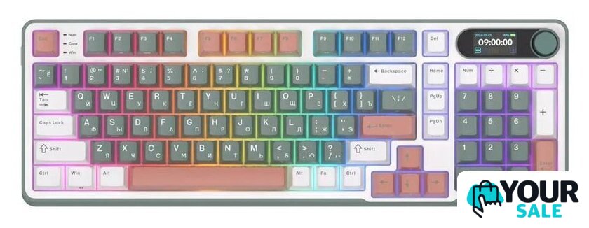 Клавиатура Royal Kludge RK-S98 RGB Camping (RK Brown) - Изображение №2 — Интернет-магазин Your Sale
