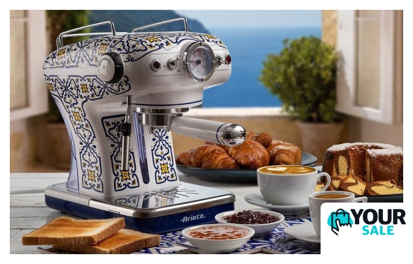 Рожковая кофеварка Ariete Capri 1389/1C - Изображение №4 — Интернет-магазин Your Sale