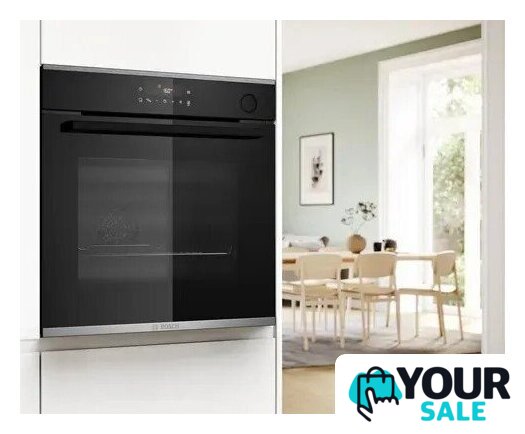 Электрический духовой шкаф Bosch Serie 4 HRG232EB3 - Изображение №6 — Интернет-магазин Your Sale