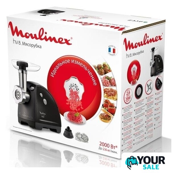 Мясорубка Moulinex ME622832 - Изображение №6 — Интернет-магазин Your Sale