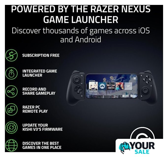 Геймпад для смартфона Razer Kishi V3 - Изображение №6 — Интернет-магазин Your Sale