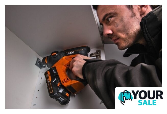 Перфоратор AEG Powertools BBH 18C-0 4935464984 (без АКБ) - Изображение №4 — Интернет-магазин Your Sale