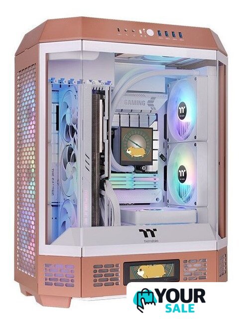 Корпус Thermaltake The Tower 600 Mocha Mousse CA-1Z1-00MUWN-00 - Изображение №1 — Интернет-магазин Your Sale