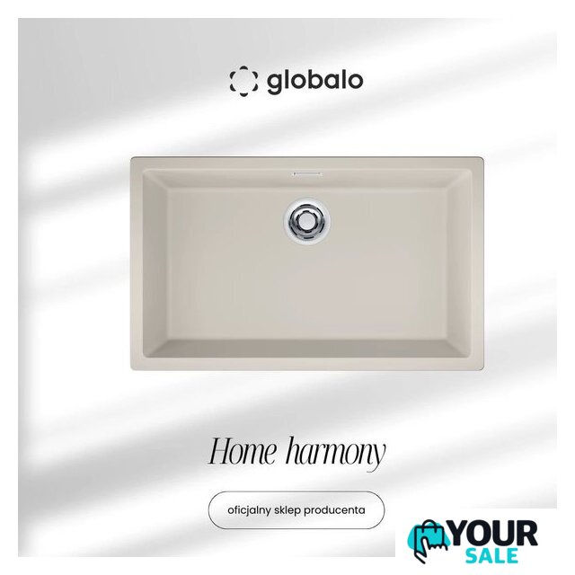 Кухонная мойка Globalo Aurilio 80.1 Cashmere Clean Tech - Изображение №1 — Интернет-магазин Your Sale