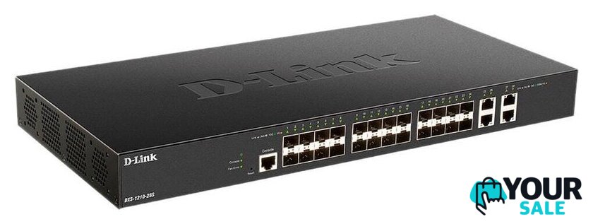 Управляемый коммутатор уровня 2+ D-Link DXS-1210-28S/A1A - Изображение №2 — Интернет-магазин Your Sale