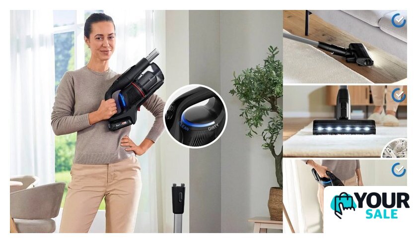 Пылесос Bosch Unlimited 9 BCS931BQC - Изображение №10 — Интернет-магазин Your Sale