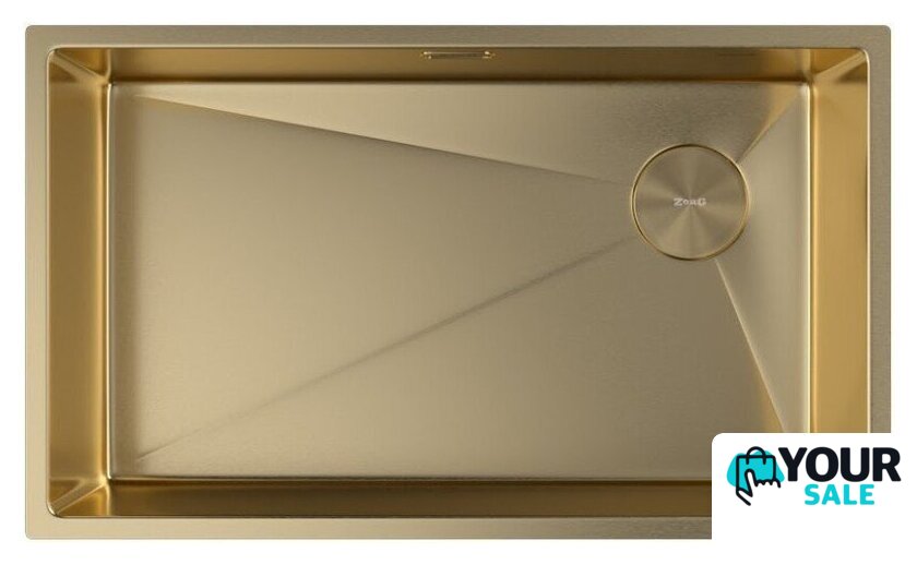 Кухонная мойка ZorG Zerox 74 U / IF Side SF PVD Gold - Изображение №3 — Интернет-магазин Your Sale