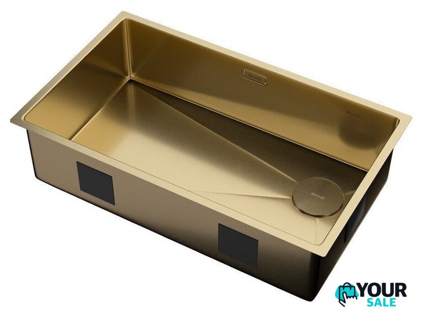 Кухонная мойка ZorG Zerox 74 U / IF Side SF PVD Gold - Изображение №2 — Интернет-магазин Your Sale
