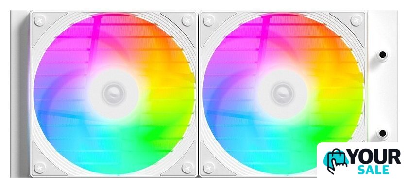 Система жидкостного охлаждения для процессора ID-Cooling FX240 INF White - Изображение №3 — Интернет-магазин Your Sale