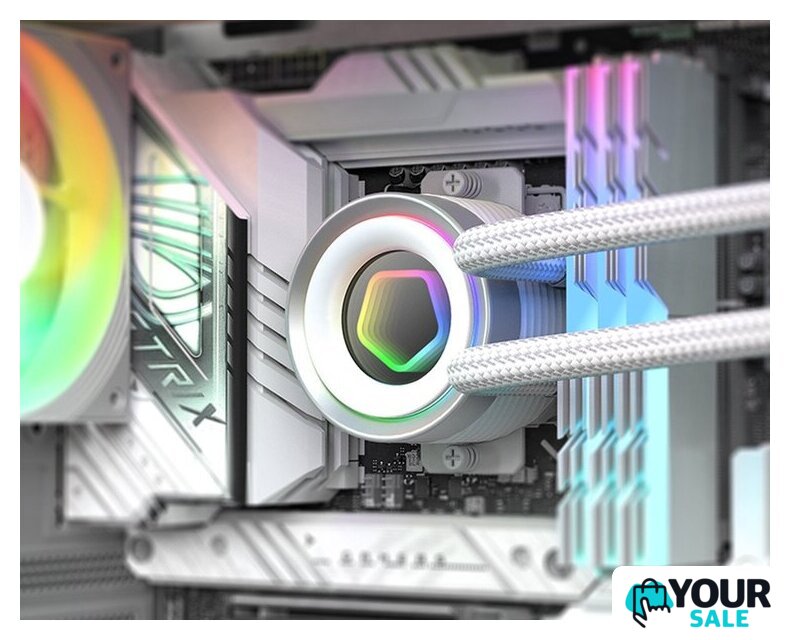 Система жидкостного охлаждения для процессора ID-Cooling FX240 INF White - Изображение №7 — Интернет-магазин Your Sale