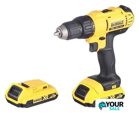 Дрель-шуруповерт DeWalt DCD771D2 (с 2-мя АКБ 2 Ah) - Изображение №1 — Интернет-магазин Your Sale