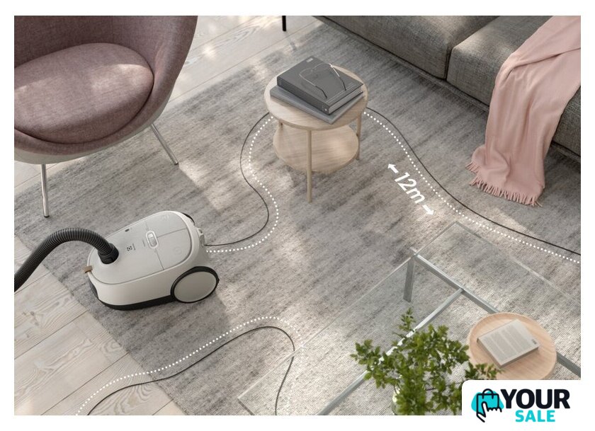 Пылесос Electrolux Hygienic 600 EB61H6SW - Изображение №4 — Интернет-магазин Your Sale