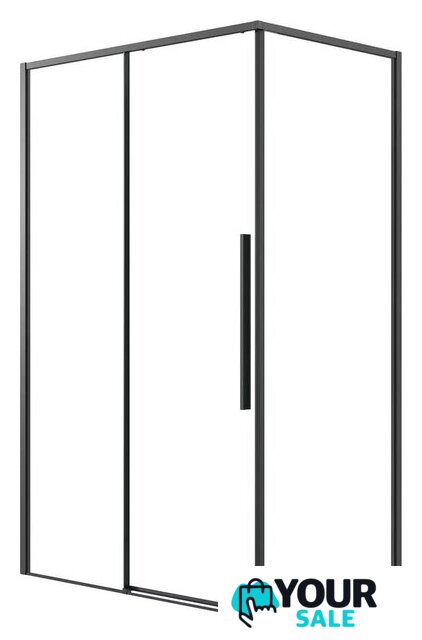 Душевая стенка Grossman Galaxy 90x195 200.K33.01.90.21.00 (черный матовый/стекло прозрачное) - Изображение №5 — Интернет-магазин Your Sale