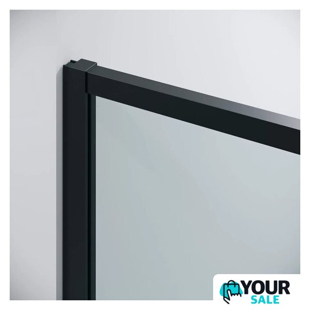 Душевая стенка Grossman Galaxy 90x195 200.K33.01.90.21.00 (черный матовый/стекло прозрачное) - Изображение №2 — Интернет-магазин Your Sale