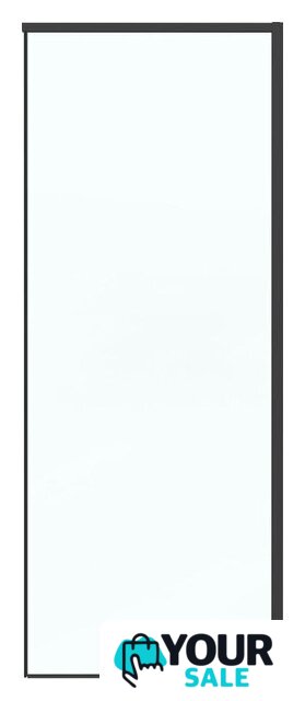 Душевая стенка Grossman Galaxy 90x195 200.K33.01.90.21.00 (черный матовый/стекло прозрачное) - Изображение №1 — Интернет-магазин Your Sale