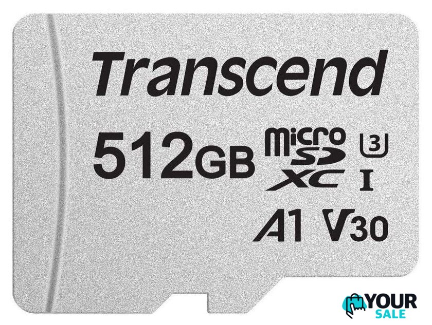 Карта памяти Transcend microSDXC 300S 512GB (с адаптером) - Изображение №2 — Интернет-магазин Your Sale