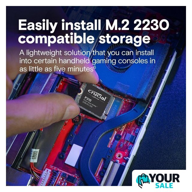 SSD Crucial P310 2TB CT2000P310SSD2 - Изображение №6 — Интернет-магазин Your Sale