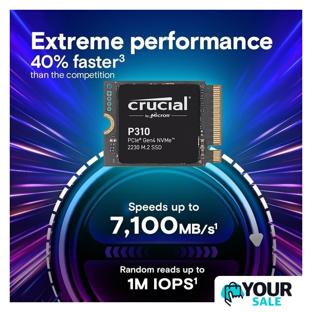 SSD Crucial P310 2TB CT2000P310SSD2 - Изображение №2 — Интернет-магазин Your Sale