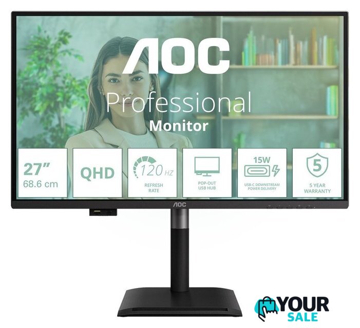 Монитор AOC Q27P4U - Изображение №1 — Интернет-магазин Your Sale