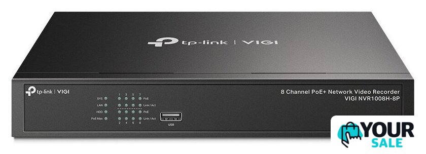 Сетевой видеорегистратор TP-Link VIGI NVR1008H-8P - Изображение №1 — Интернет-магазин Your Sale