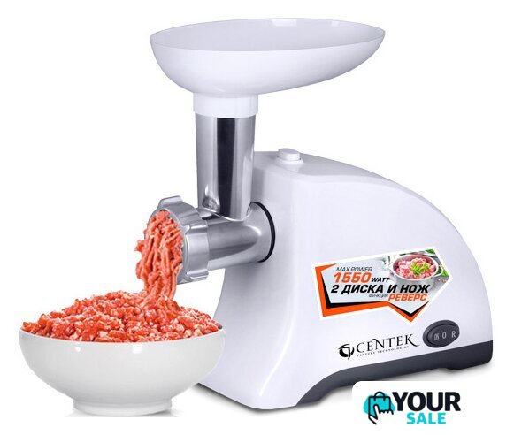Мясорубка CENTEK CT-1609 (белый) - Изображение №2 — Интернет-магазин Your Sale