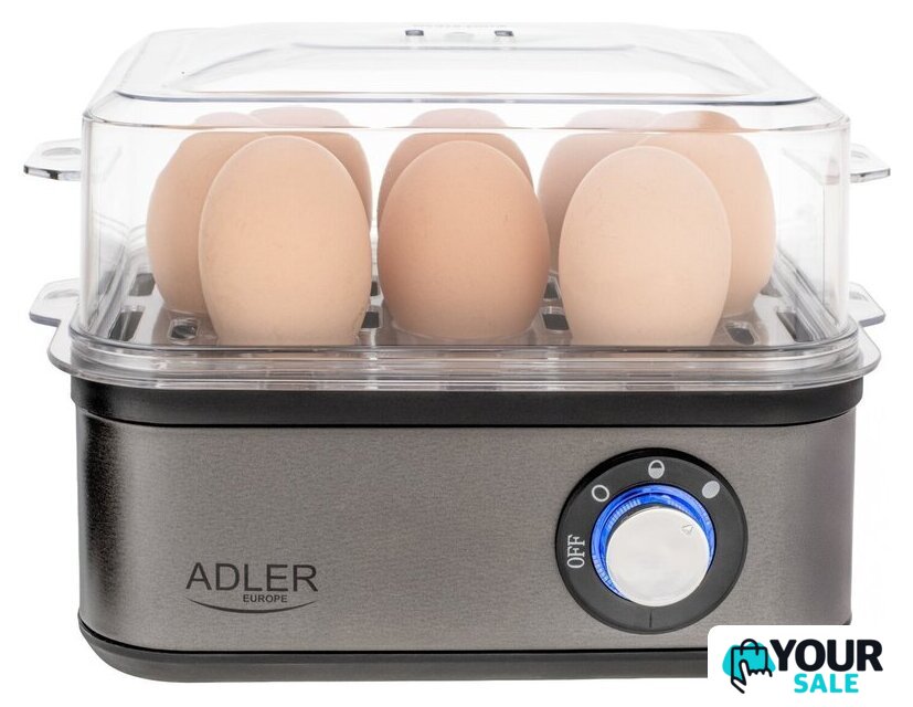 Яйцеварка Adler AD 4486 Gun Metal - Изображение №1 — Интернет-магазин Your Sale